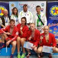 Lietuvos sambo rinktinė iš Europos čempionato parsivežė keturis medalius