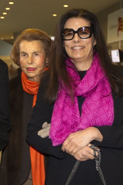 Francoise Bettencourt Meyers su motina Liliane Bettencourt