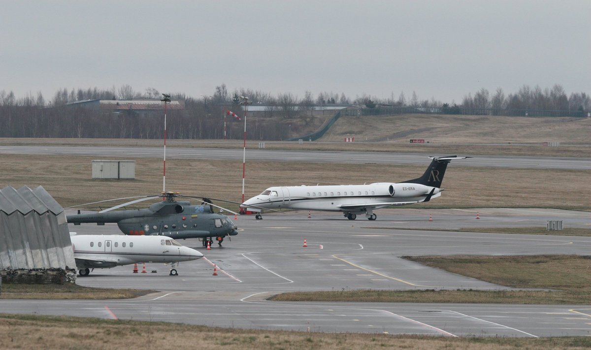 Artūro Rakausko privatus lėktuvas „Embraer 135BJ“