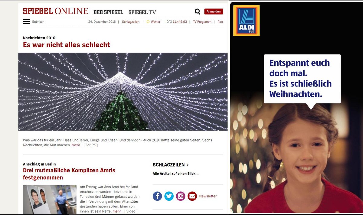 Vilniaus Kalėdų eglė „Der Spiegel“ viršuje