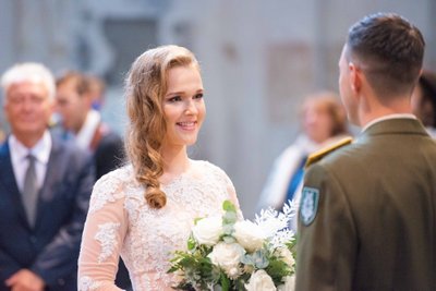 TV3 žinių sporto vedėjos Patricijos Babrauskaitės ir Justo Užos vestuvės