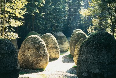 Europos parkas. Magdalenos Abakanowicz rieduliai