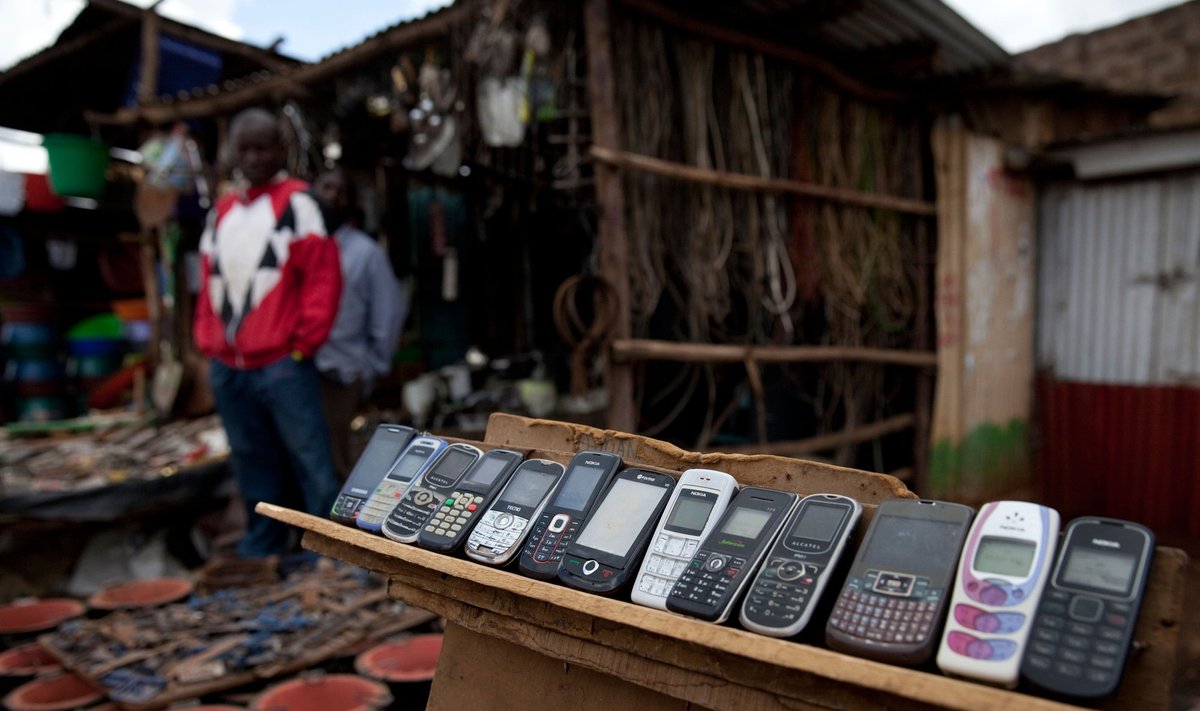 Mobilieji telefonai Afrikoje