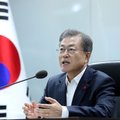 Pietų Korėjos prezidentas nevyks į Tokijo olimpiadą ir nesusitiks su Japonijos premjeru