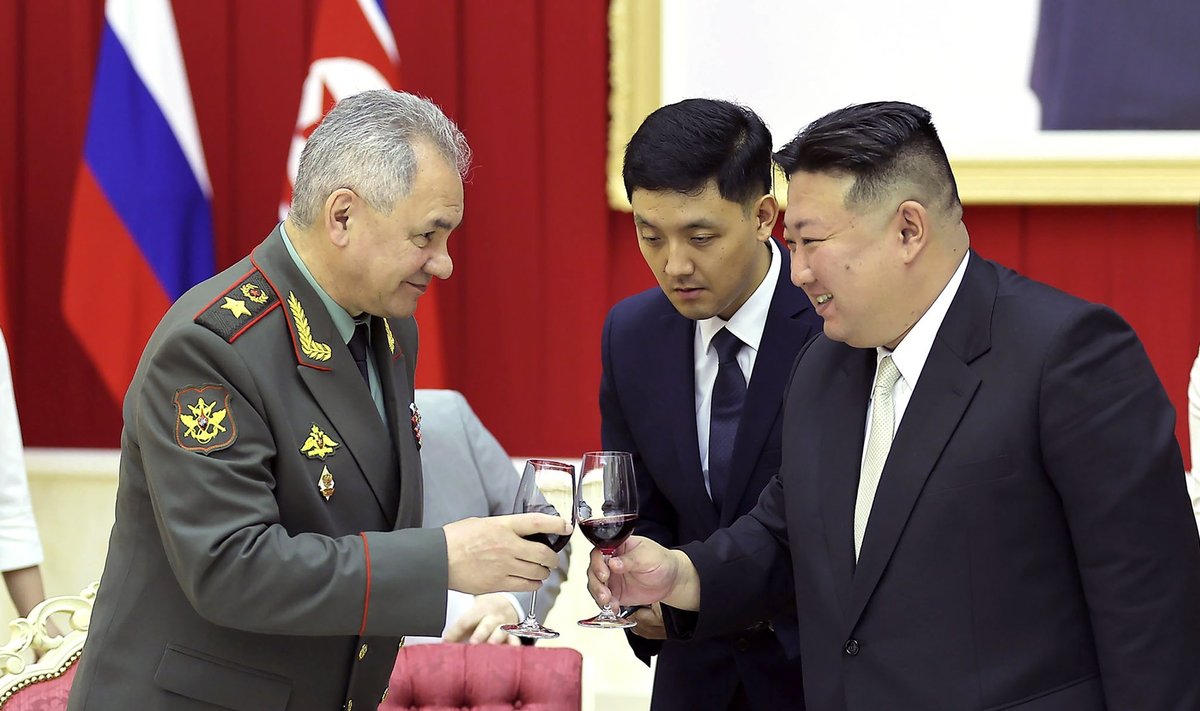 Sergejus Šoigu Šiaurės Korėjoje