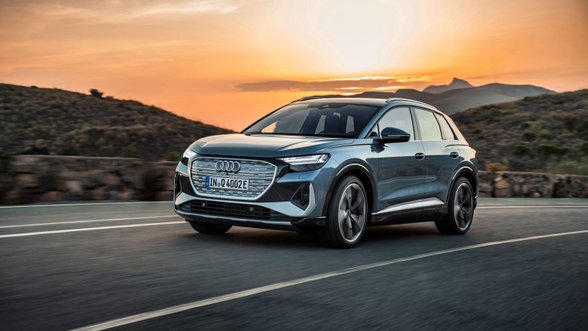 Lietuvoje jau galima užsisakyti elektrinį „Audi Q4 e-tron“ – SUV iš ateities