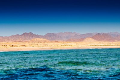 Raudonoji jūra ties Egipto pakrante