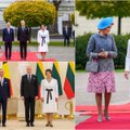 Lietuvos prezidentas ir pirmoji ponia susitiko su Belgijos karaliumi ir karaliene: abi damos pasipuošė skrybėlaitėmis