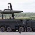 Rusijos jūrų pajėgos surengė raketų kompleksų „Iskander“ naudojimo mokymus