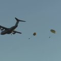 Gaižiūnų poligono apylinkėse parašiutais nusileido apie 200 Vokietijos oro desantininkų