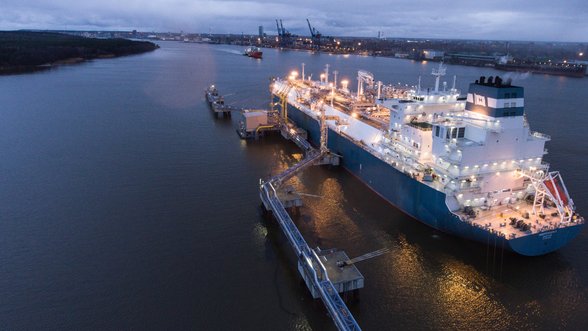 Simonyte: Klaipeda LNG terminal is key to countering Russia's pressure