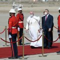 Irake viešintis popiežius Pranciškus susitiko su įtakingu šiitų dvasininku Ali Sistani