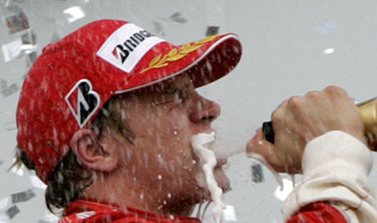Kimi Raikkonenas - 2007 m. "Formulės-1" pasaulio čempionas