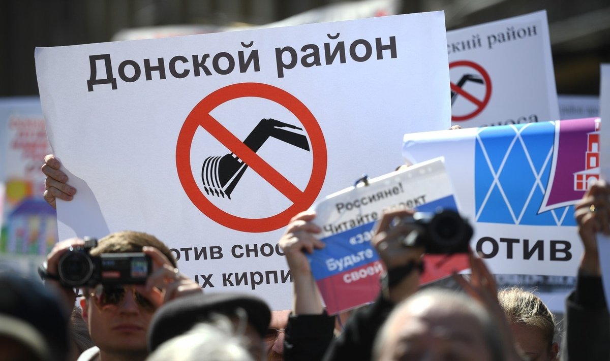 Protestas Maskvoje
