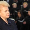 D. Grybauskaitė: dėl euro įvedimo nebūtina rengti referendumo
