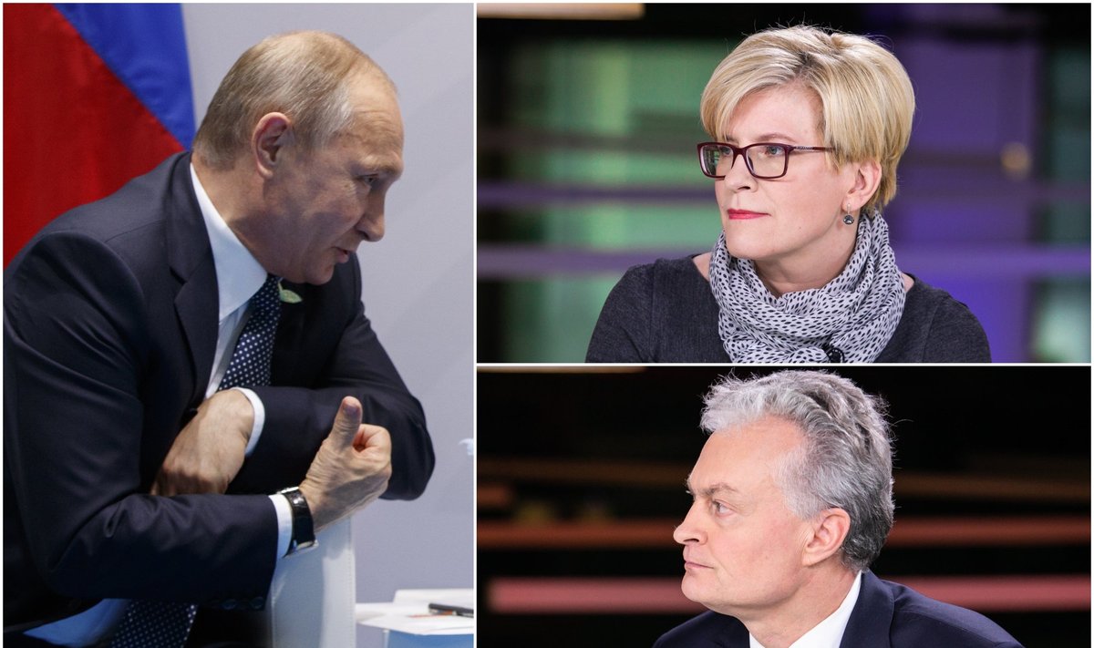 Kandidatai į prezidentus ir V. Putinas