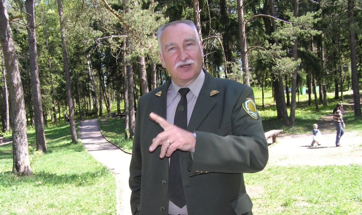 Telšių miškų urėdijos urėdas Bronislovas Banys