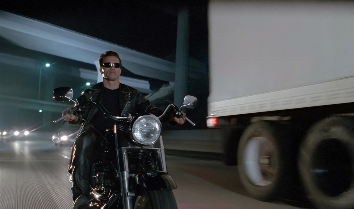 Kadras iš filmo "Terminatorius 2: Paskutinio teismo diena"