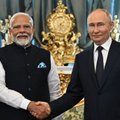 Maskvoje susitikę Putinas ir Modi susitarė stiprinti šalių bendradarbiavimą