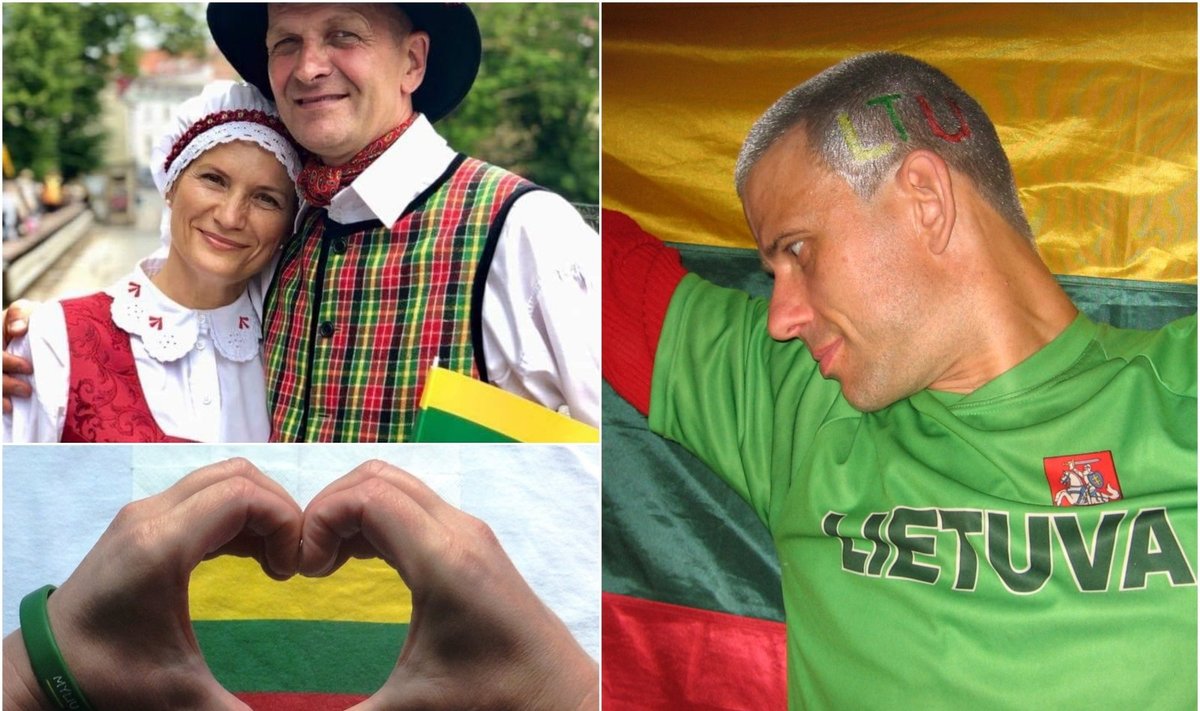 Skaitytojai dalinosi įkvepiančiais meilės Lietuvai vaizdais.