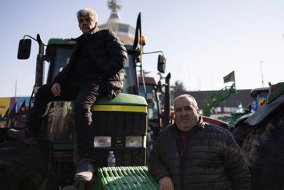 Graikijos ūkininkų protestas