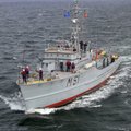 Lietuvos kariniai laivai lydi dujas į saugyklą „Independence“ transportuojančius laivus
