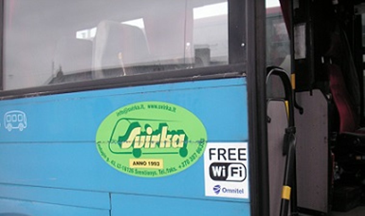 Wi Fi autobuse
