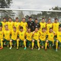 Lietuvos 17-mečių vaikinų futbolo rinktinė antras rungtynes Austrijoje baigė lygiosiomis