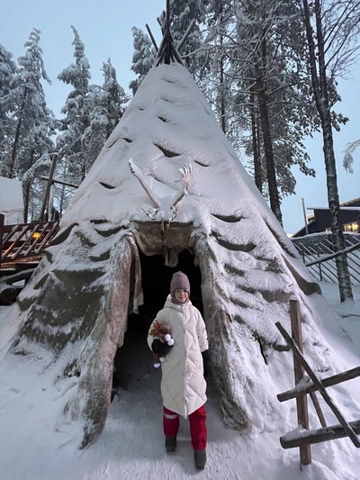 Jonas su šeima kelionėje į Laplandiją, nuotr. iš asmeninio archyvo