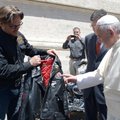Aukcione parduotas popiežiaus „Harley-Davidson“: kiek pinigų paklojo pirkėjas?