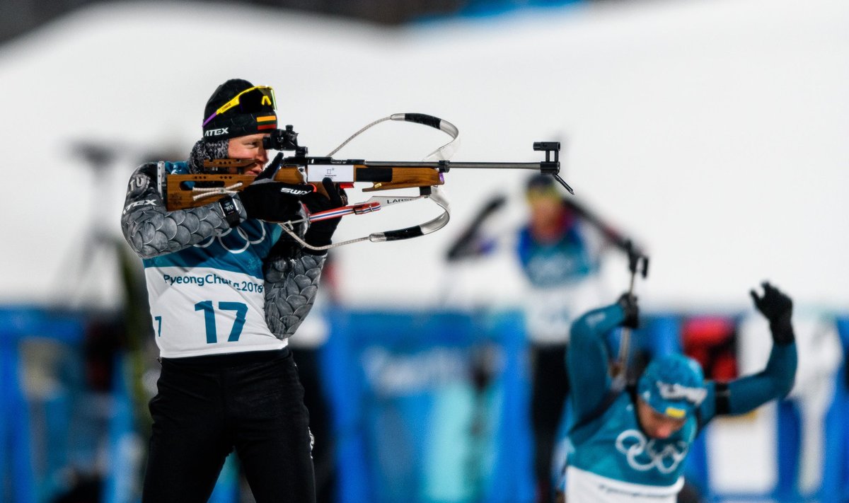 Pjongčango olimpiada: 12,5 km persekiojimo lenktynės – Tomas Kaukėnas ir Vytautas Strolia