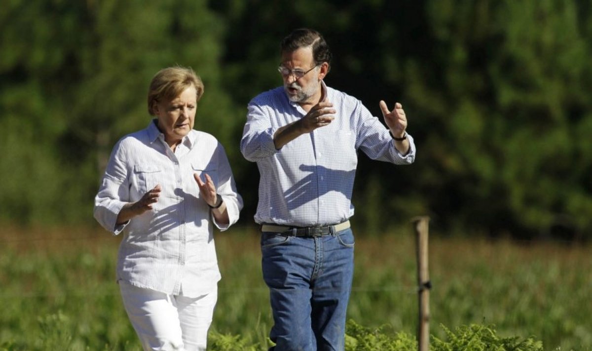 Angela Merkel, Mariano Rajoy