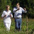 A. Merkel ėjo maldininkų keliu