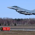 Į Estiją skridusį Vokietijos prezidento lėktuvą pasitiko „Eurofighter“