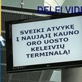 Duris atvėrė naujasis Kauno oro uosto terminalas