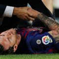 Smūgis „Barcelonai“: Messi praleis „El Classico“ ir svarbius mačus Čempionų lygoje