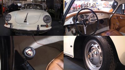 Šis 1963-ųjų Porsche 356 vienas iš trijų “Riga Master Workshop” į parodą atvežtų restauruotų automobilių