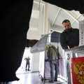 Kijevas: Rusijos rinkimai Kryme ir Donbase pažeidžia tarptautinę teisę