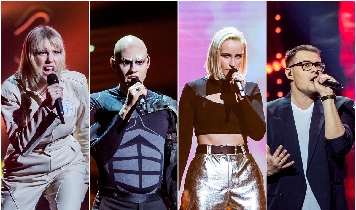 Antrosios nacionalinės "Eurovizijos" atrankos dalyviai