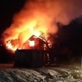 Trakų rajone kilo pražūtingas gaisras: namo liekanose rastas vieno žmogaus kūnas, ieškota, ar nėra daugiau žuvusiųjų