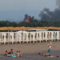 Detaliau apie ataką sausakimšame Krymo paplūdimyje: rasta rusų raketos nuolaužų