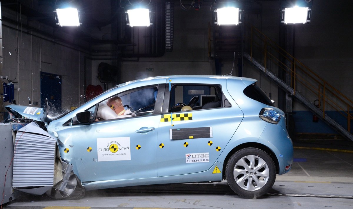 Renault Zoe Euro NCAP testuose