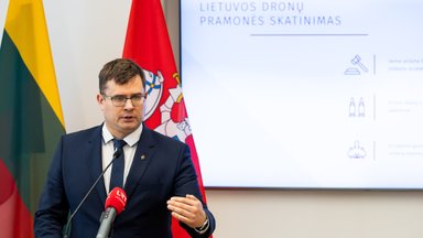 Dronų vystymui Lietuvoje – milijonai eurų: paskelbė apie naują iniciatyvą