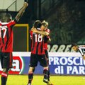 Įspūdingai išsigelbėję „Milan“ futbolininkai iškovojo kelialapį į UEFA Čempionų lygos kvalifikaciją