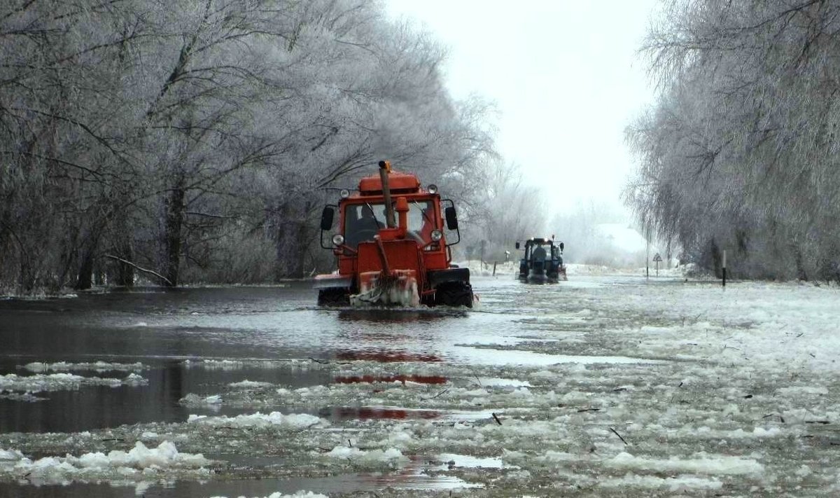 Potvynis Rusnėje