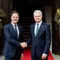 Lietuvos prezidento Nausėdos ir Nyderlandų premjero Rutte spaudos konferencija