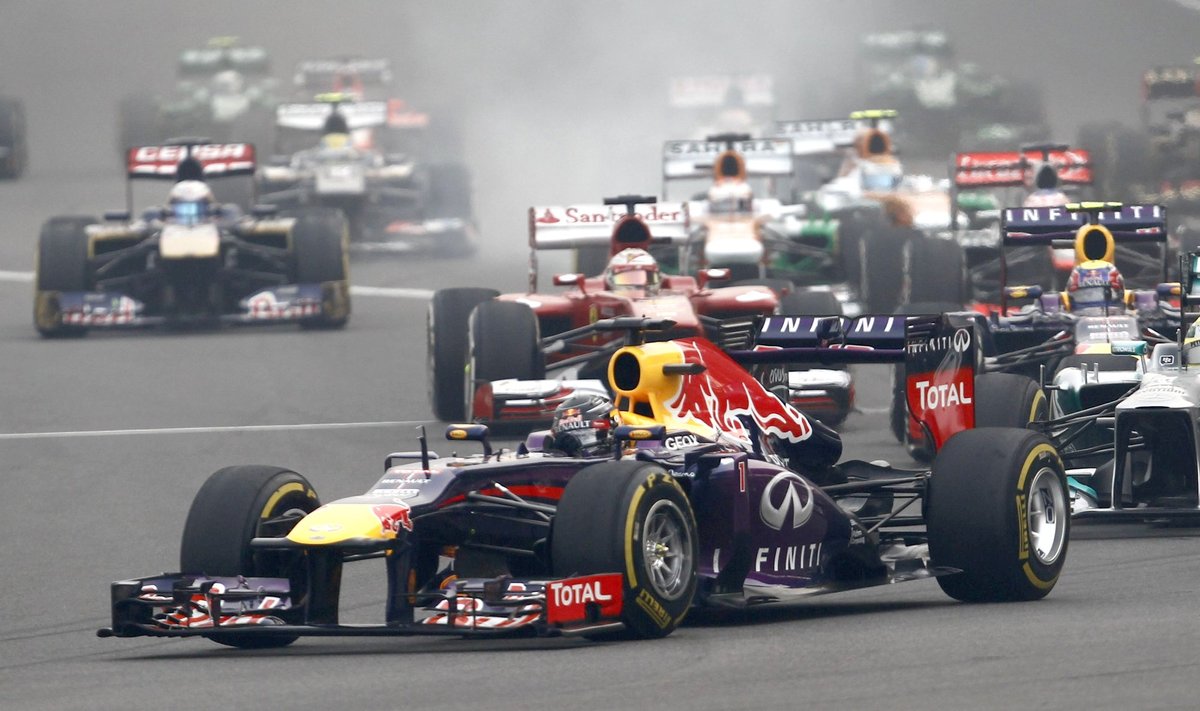 "Formulės-1" lenktynių etapas Indijoje