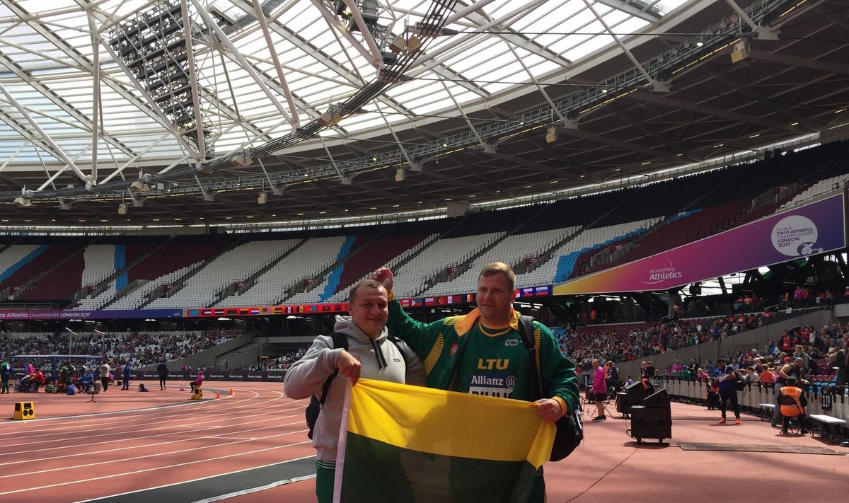 Pasaulio neįgaliųjų čempionatas: Mindaugas Bilius ir Donatas Dundzys