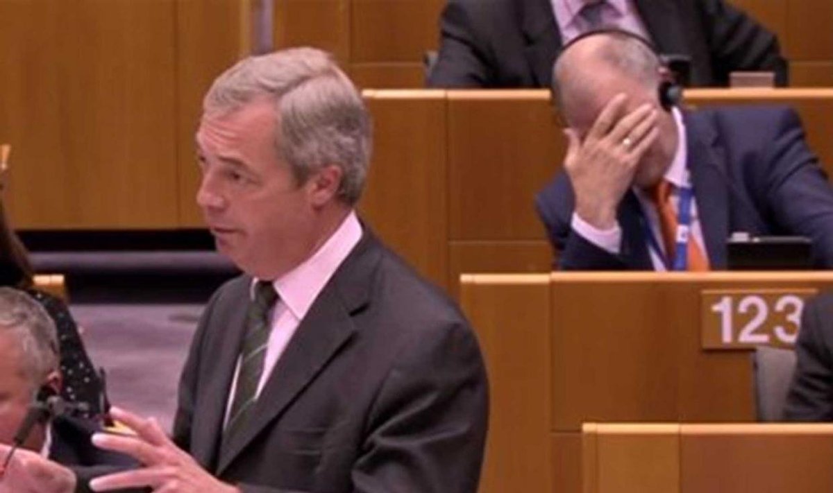 Andriukaitis reaction to Farage's speech
