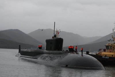 Rusijos povandeninis atominis laivas